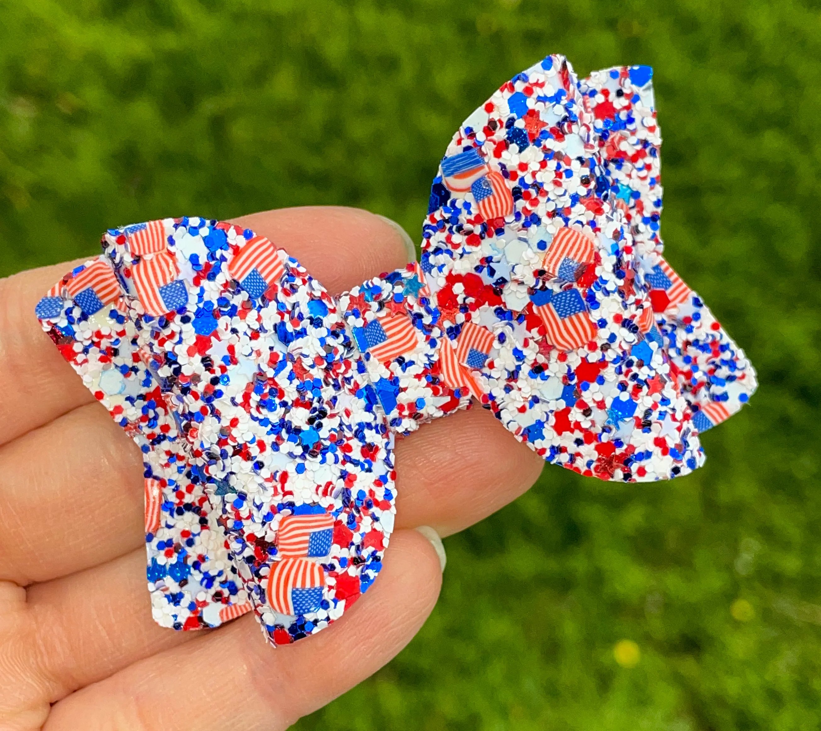 Flag Glitter 3in Original