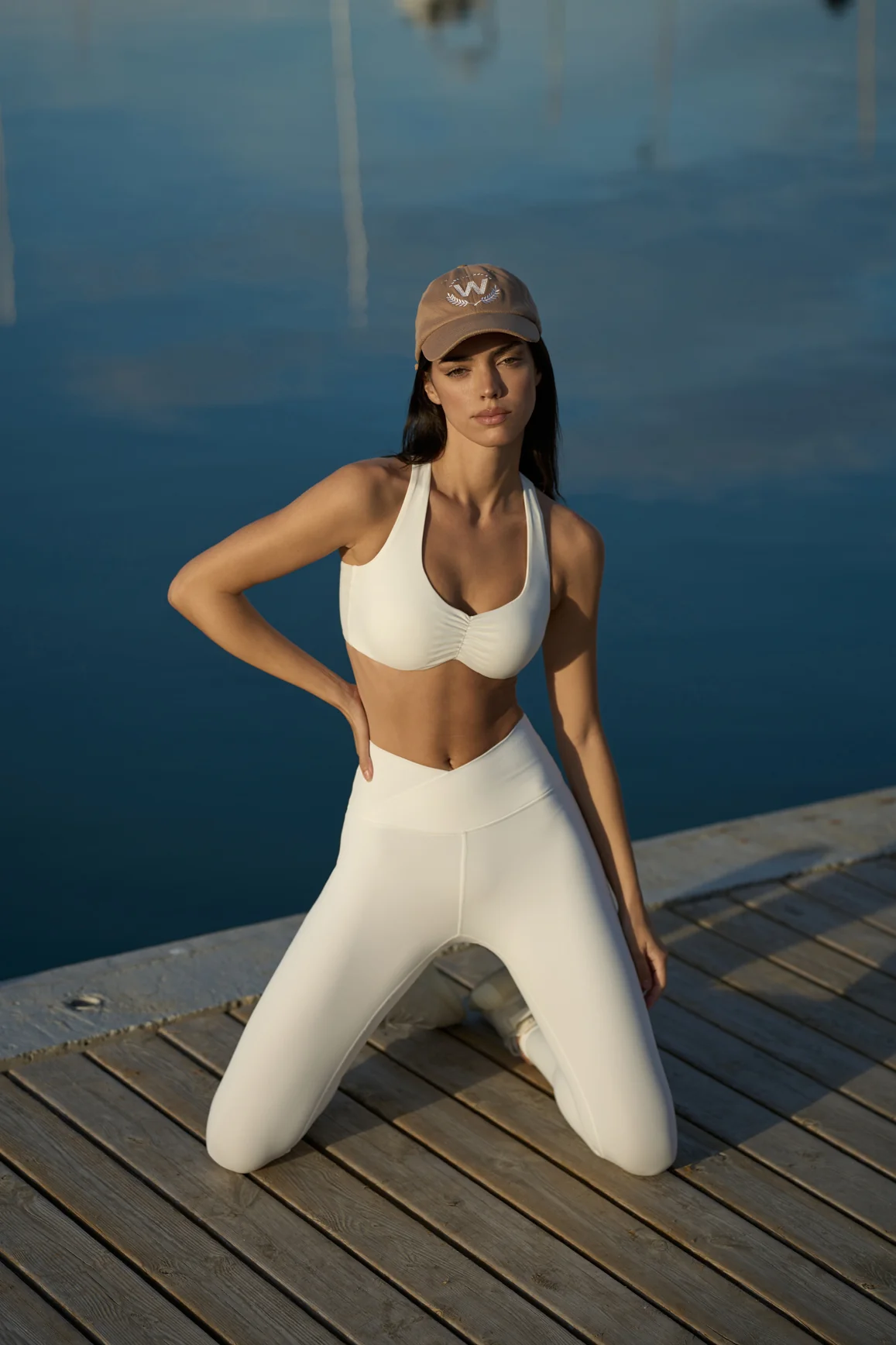 Castgemusad Ruched Sports Bra