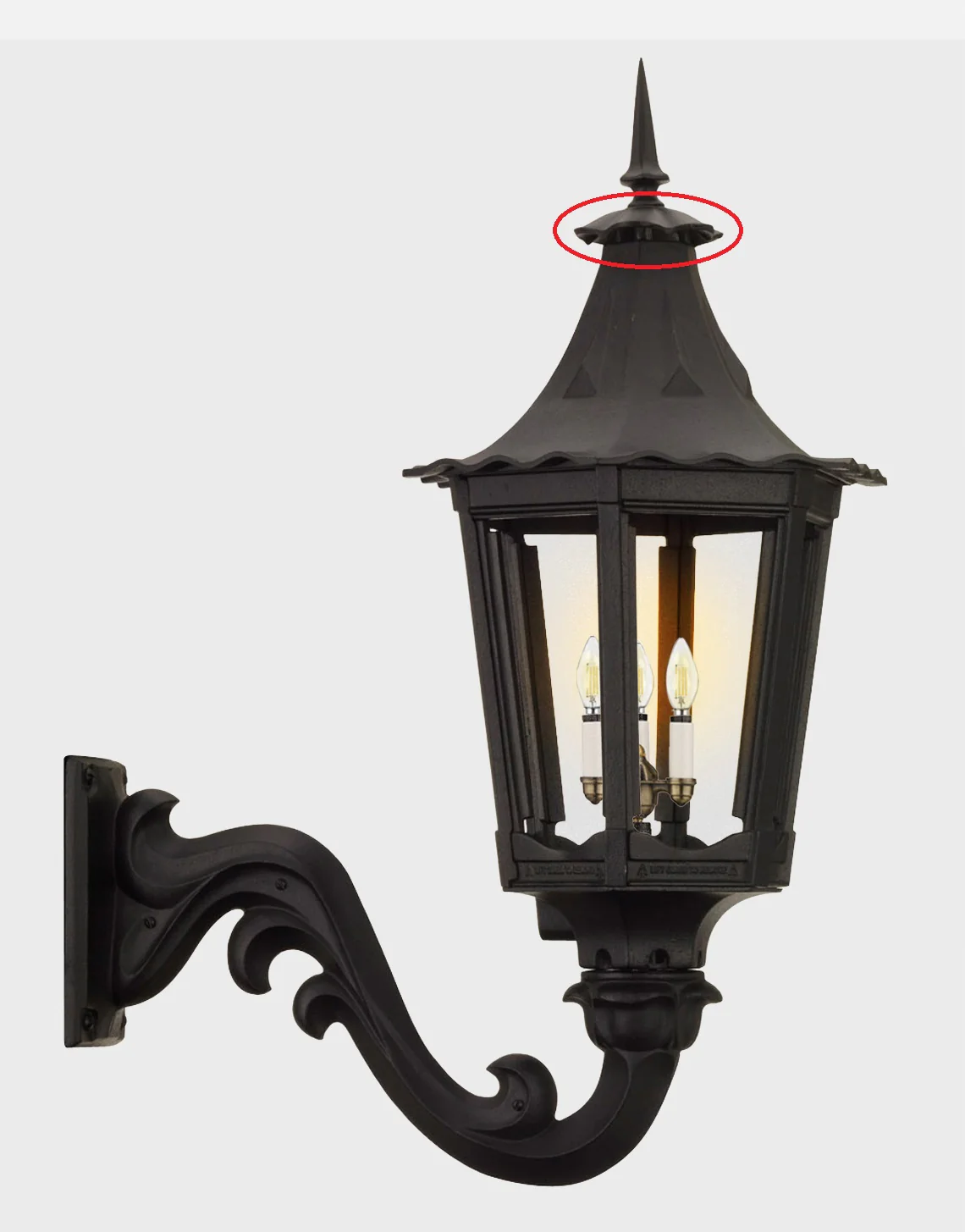 Rain Shield for Cavalier 1400 Gaslights