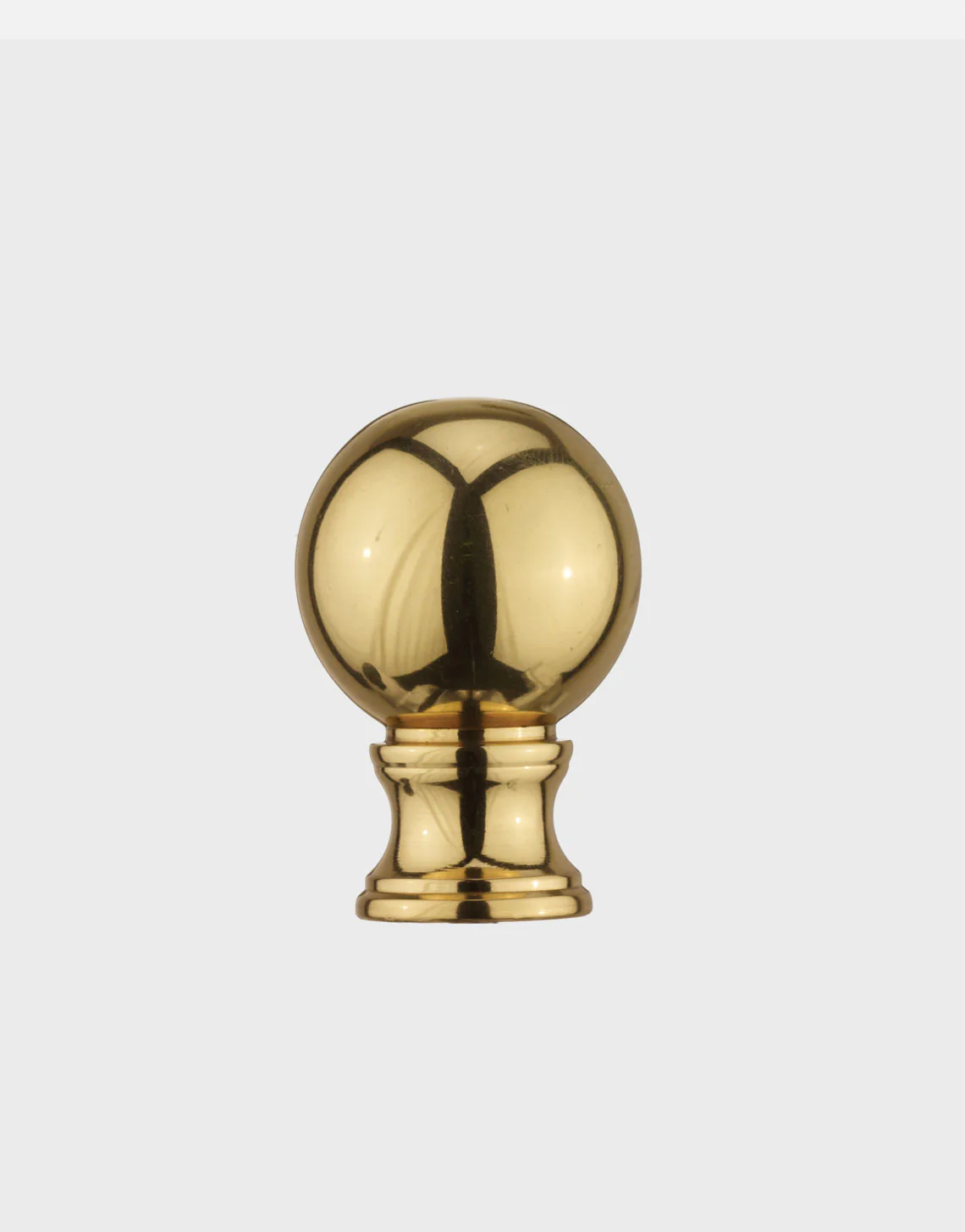 Brass Ball Finial - F03