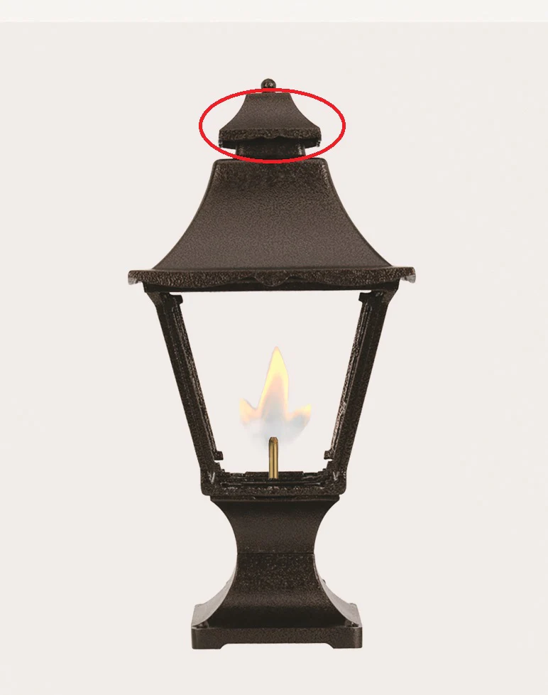 Rain Shield for Essex 1900 Gaslights