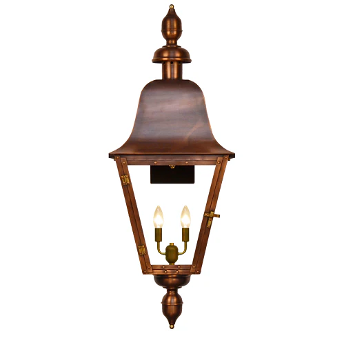 Belmont Lantern with Standard Wall Mount