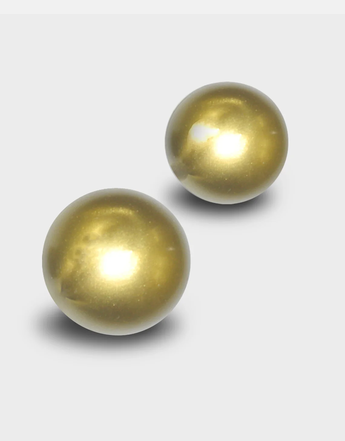 Black Plastic Ladder Rest Kit w/ Gold Balls