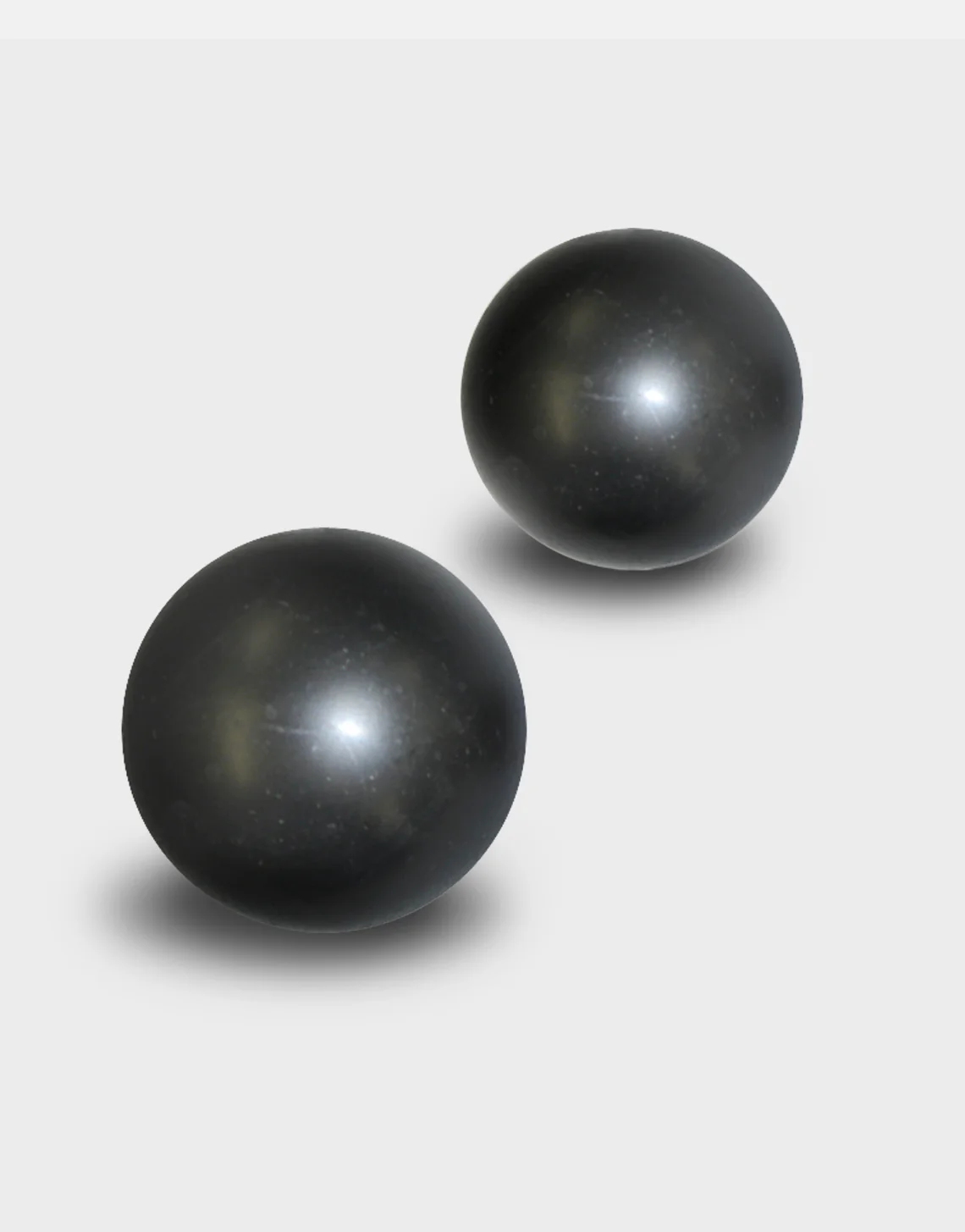 Black Plastic Ladder Rest Kit w/ Black Balls