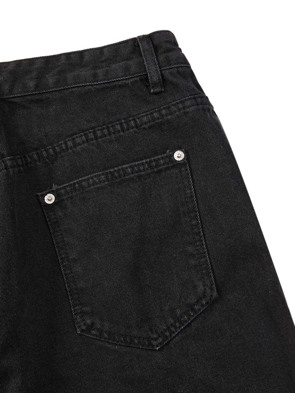 Deconstructed Patchwork Short-Sleeve Cropped Denim Set