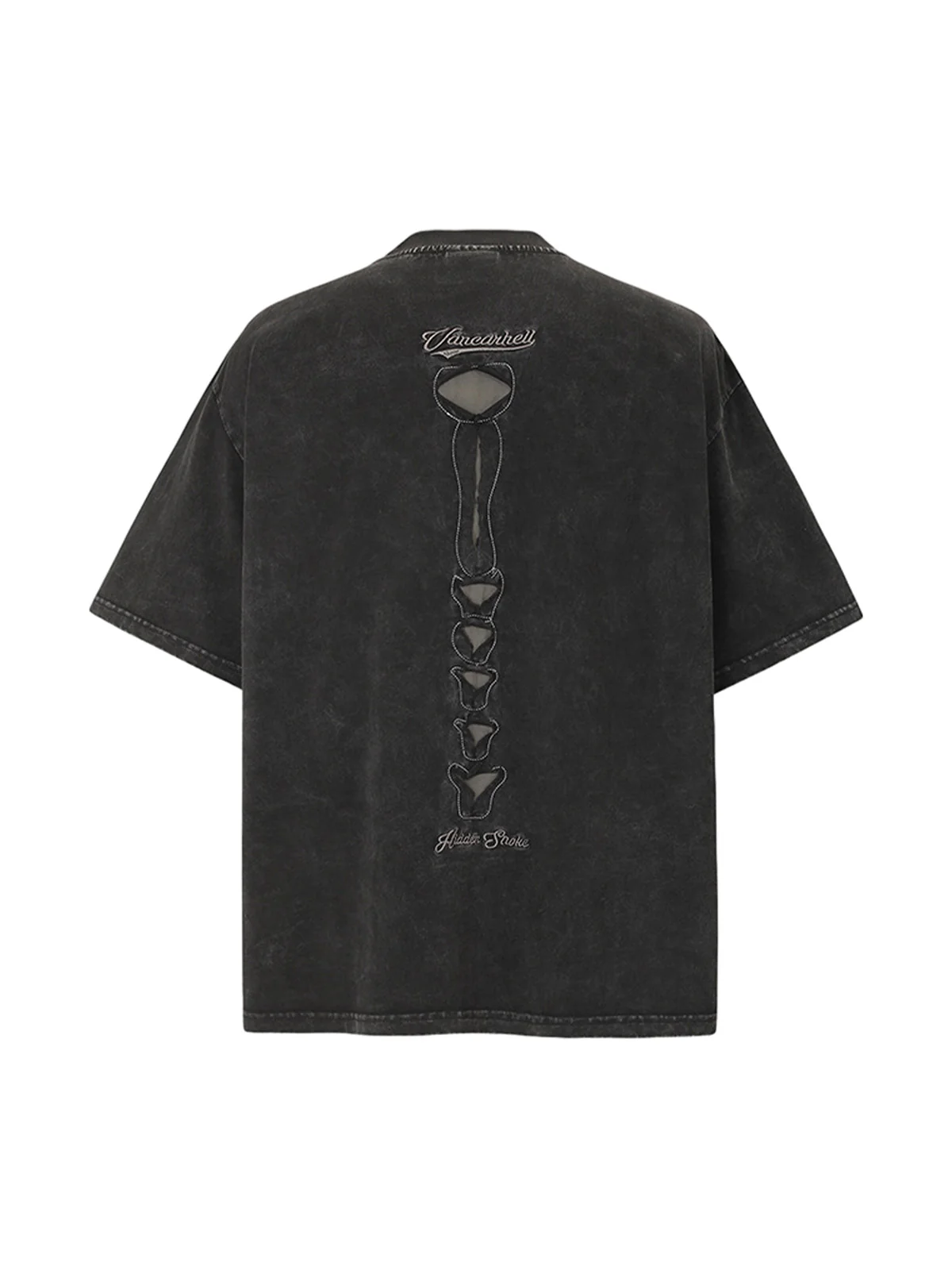 Skeleton Design Print Oversized T-Shirt