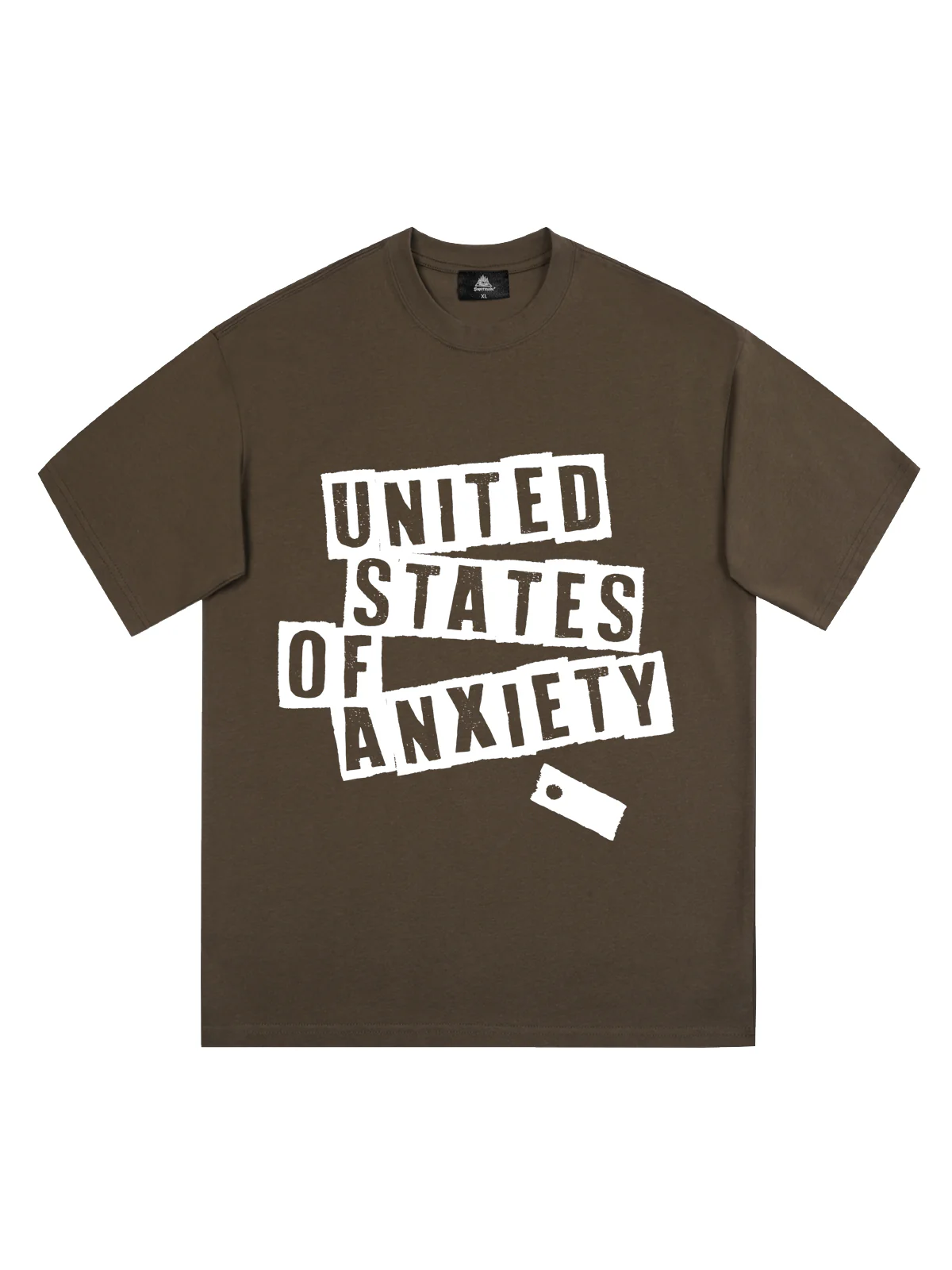 Original United States Of Anxiety Graphic T-Shirt