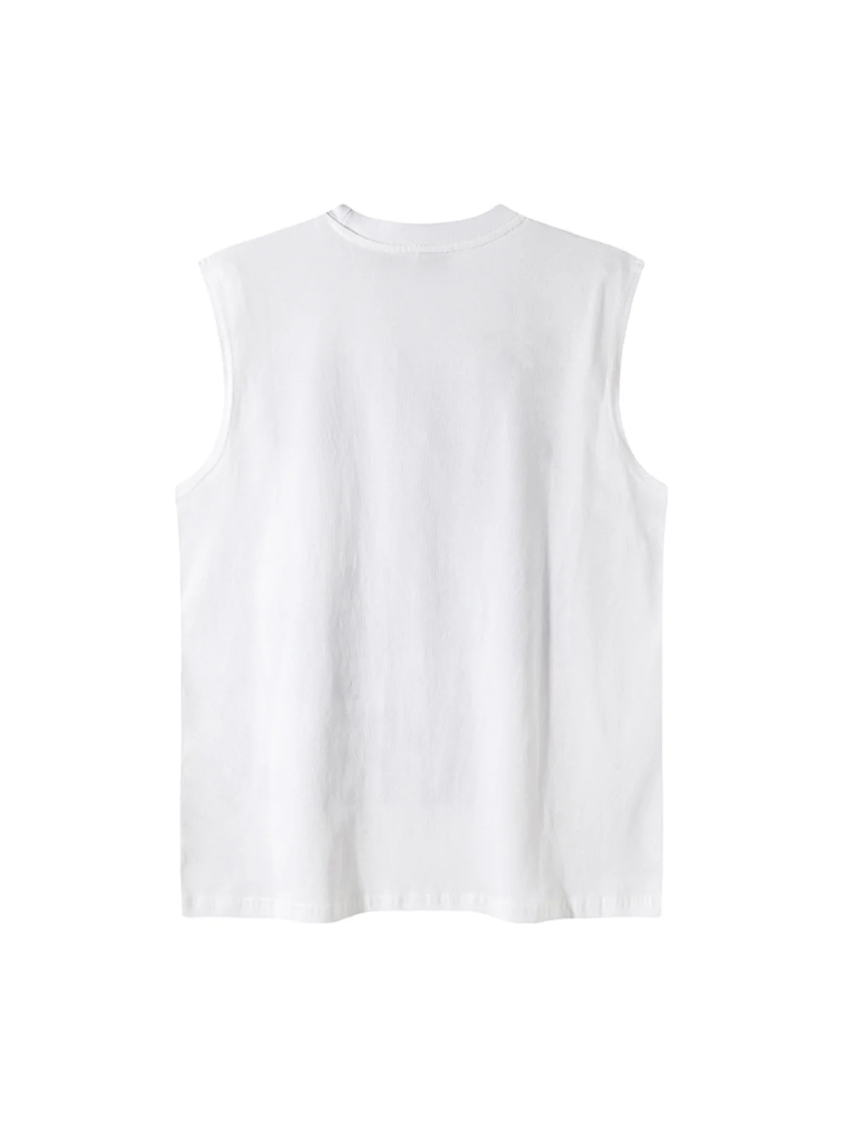 Graphic Lettering Chain Vest