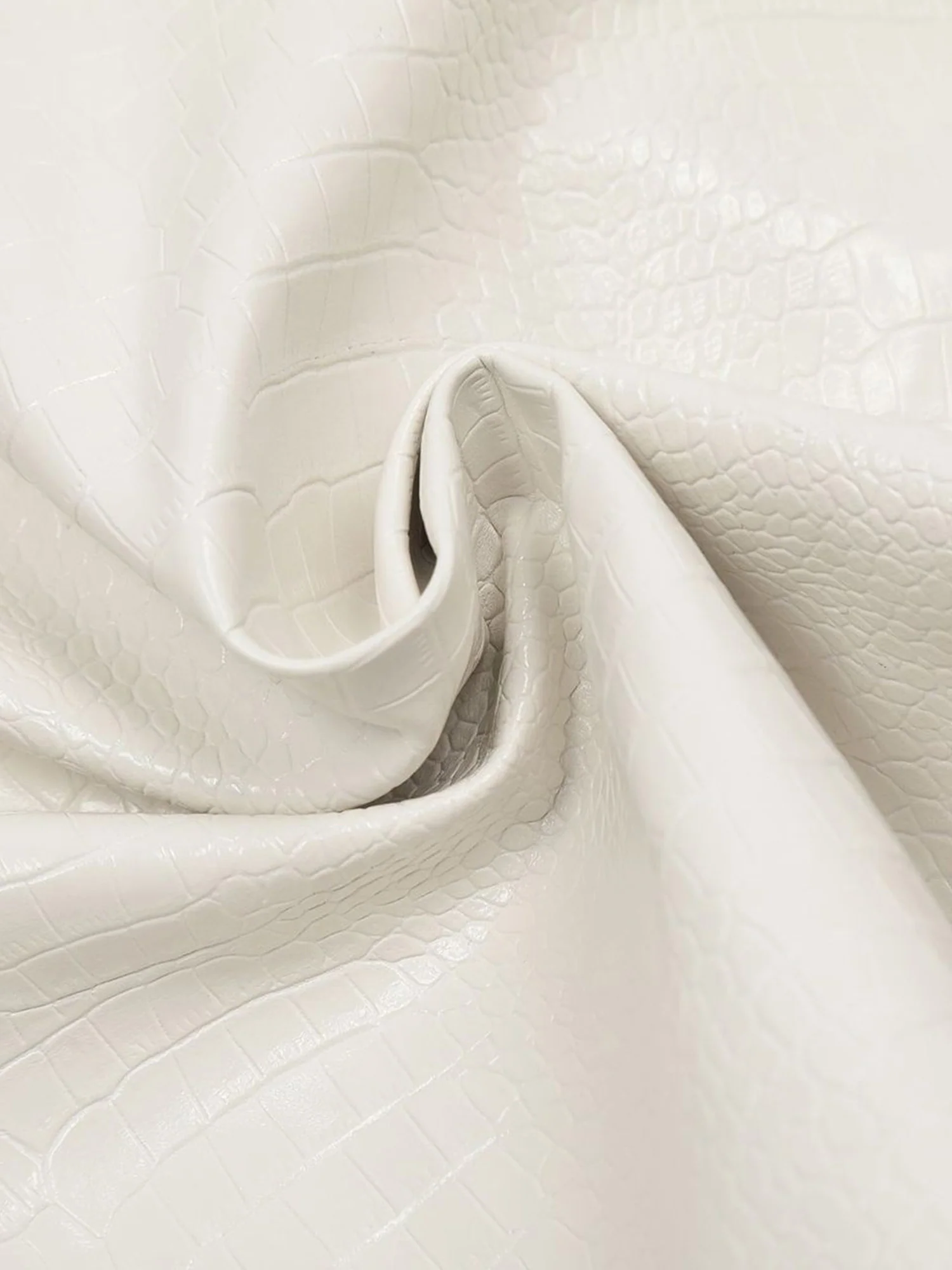 Thesupermade Star Embroidered PU Leather Jacket - 2358