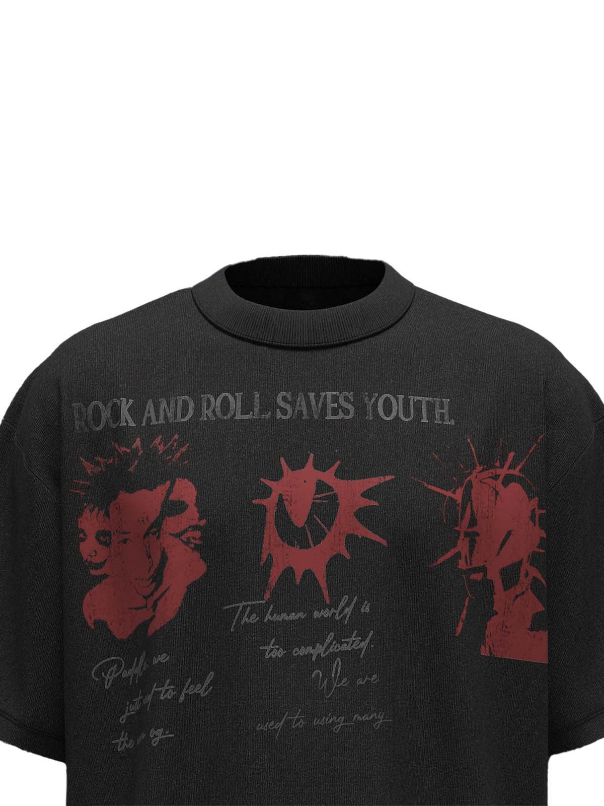 Street Rock & Roll Graphic T-Shirt