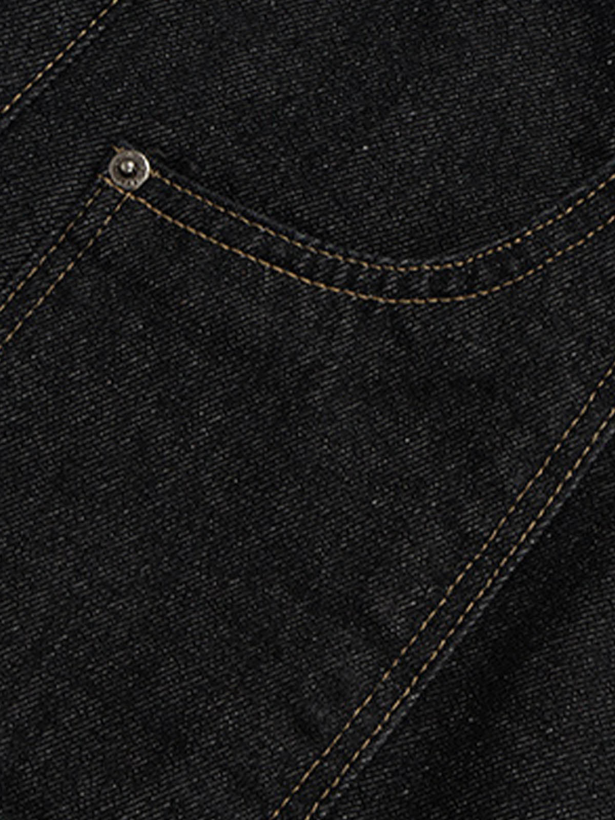 Cleanfit Buckle Belt Baggy Jeans