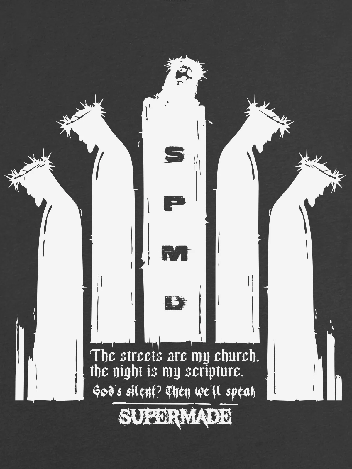 Original Saint Slogan Graphic T-Shirt