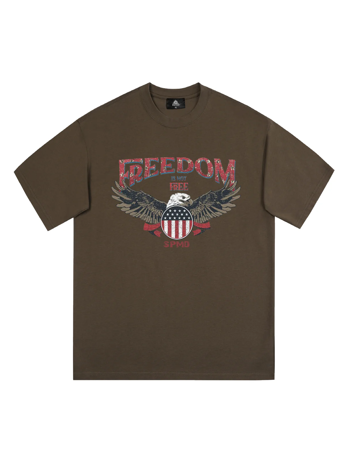 Original Freedom Eagle Print T-shirt