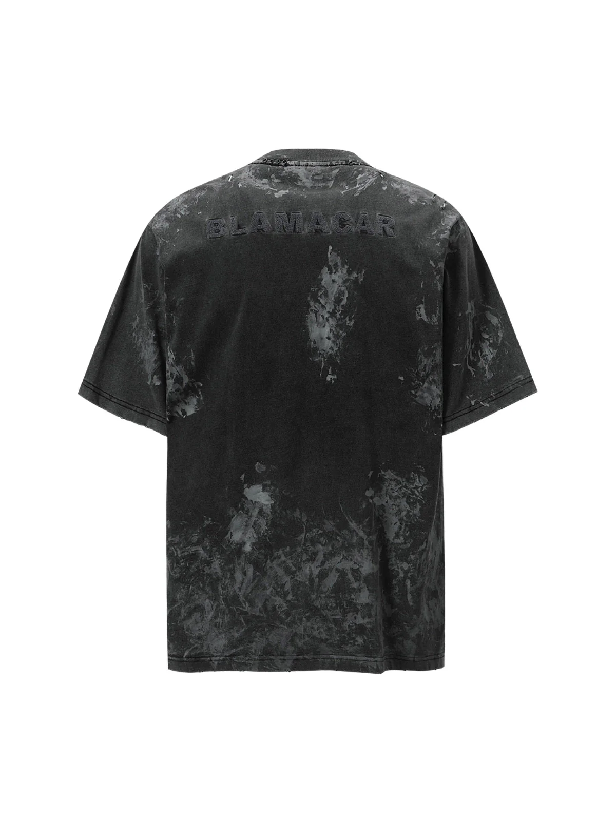 Washed Tie-Dye Short Sleeve T-Shirt