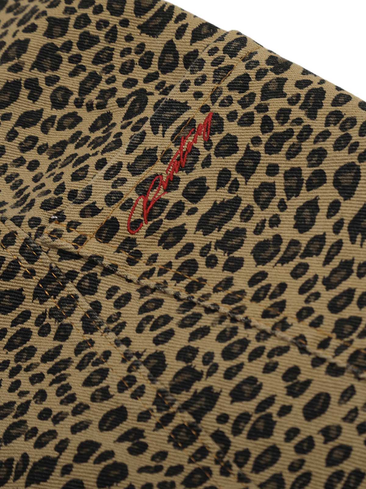 Cheetah Print Barrel Pants