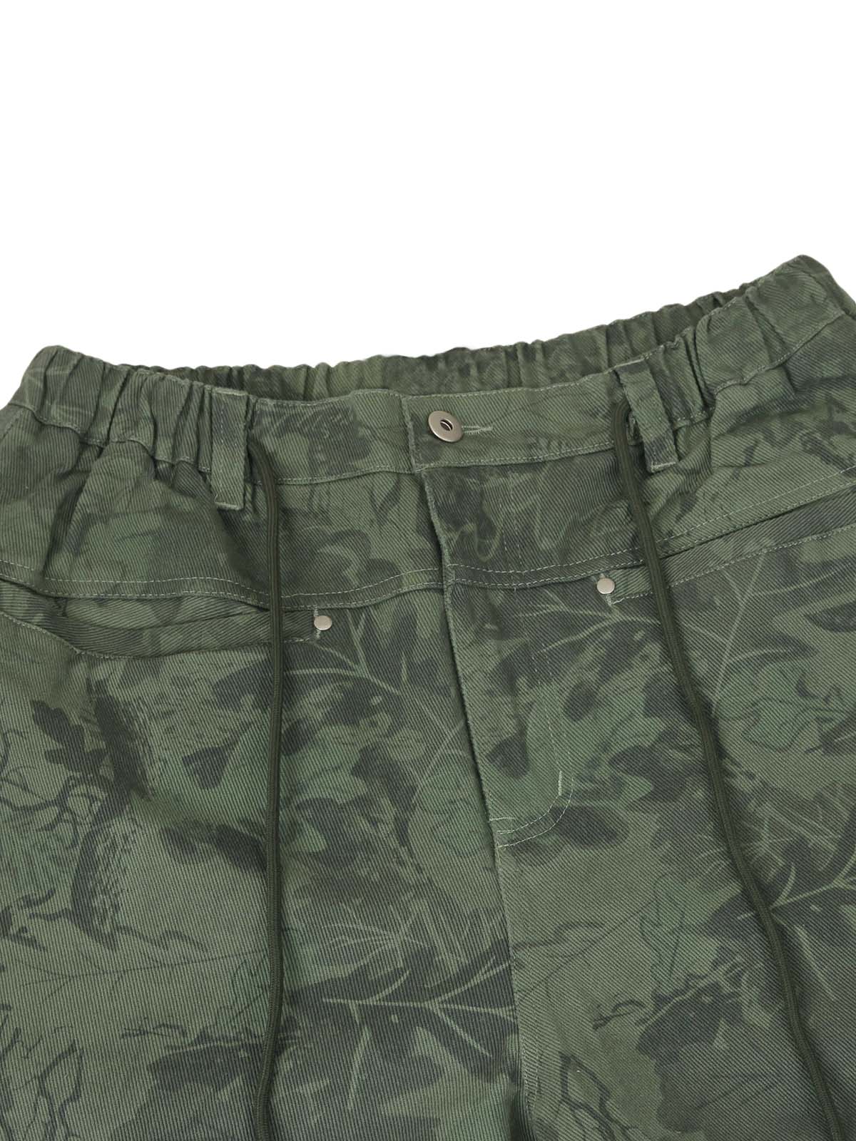 Camouflage Multi-Pocket Cargo Pants - 2355
