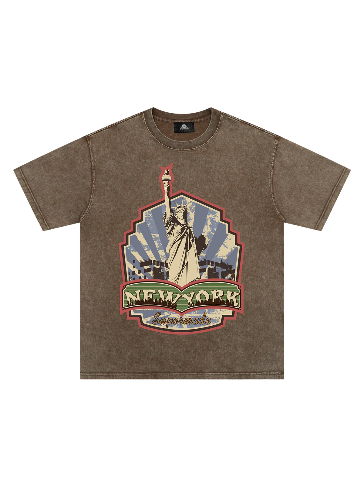 Orginal Street Statue of Liberty Independence Day T-shirt