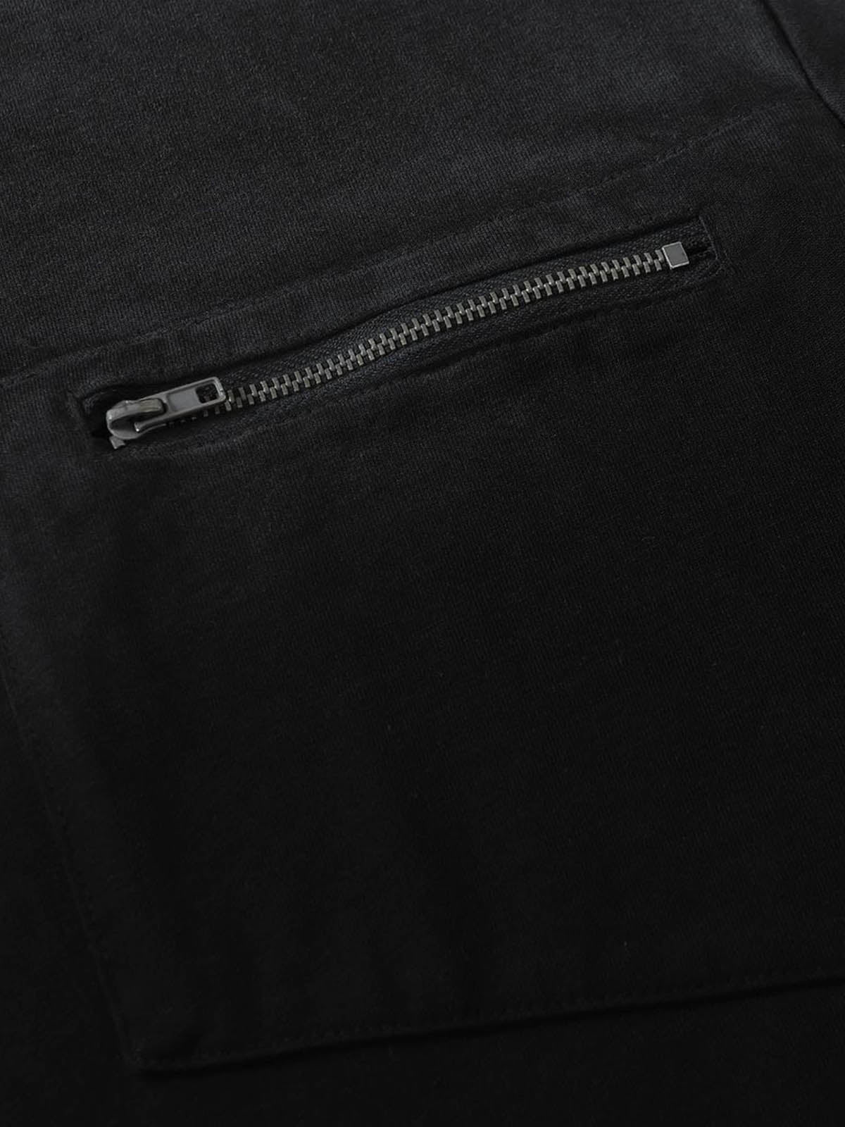 Street Dirty-Dye Distressed Cut Pocket T-shirt