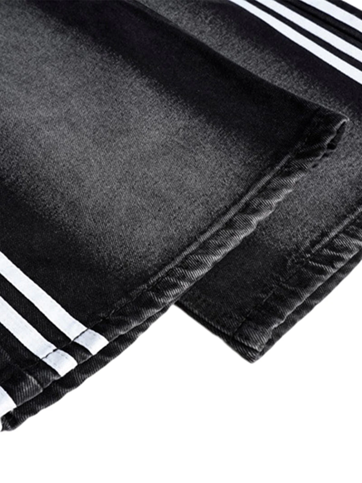 Street Stripe Paneled Work Jeans