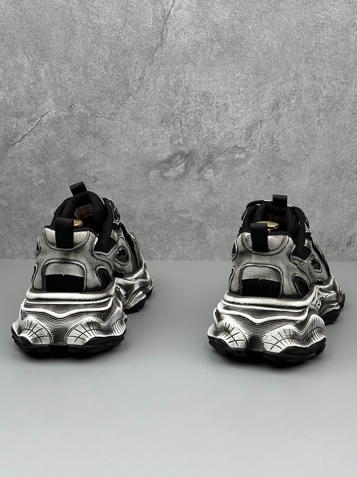 Chunky Sole Breathable Running Sneakers