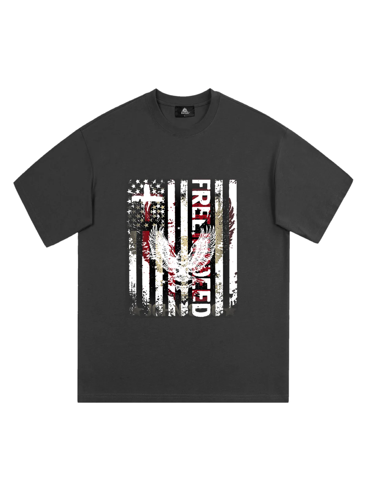 Original Eagle Letters Print T-shirt