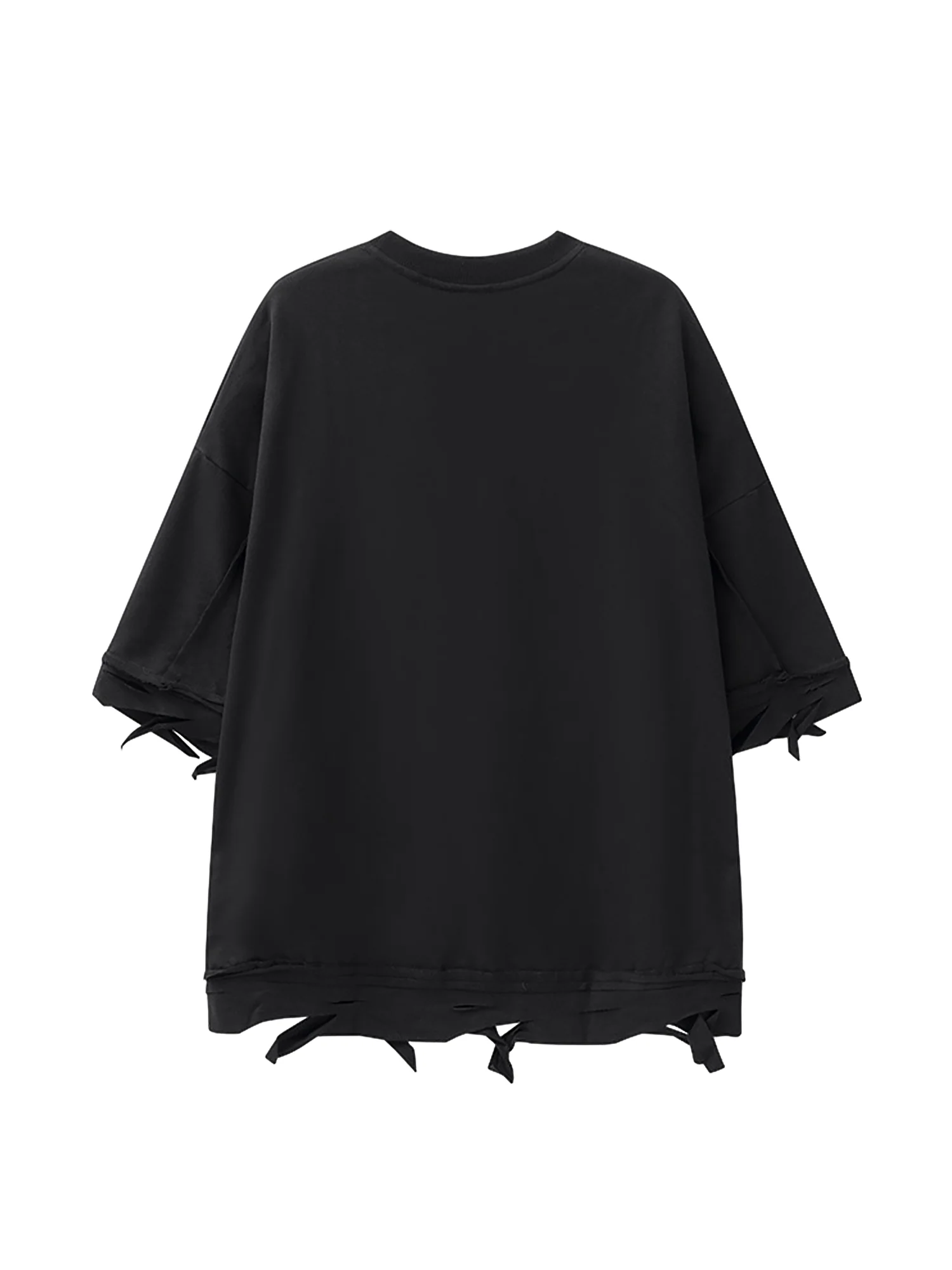 Thesupermade Chain Decorated Oversized T-Shirt - 2278