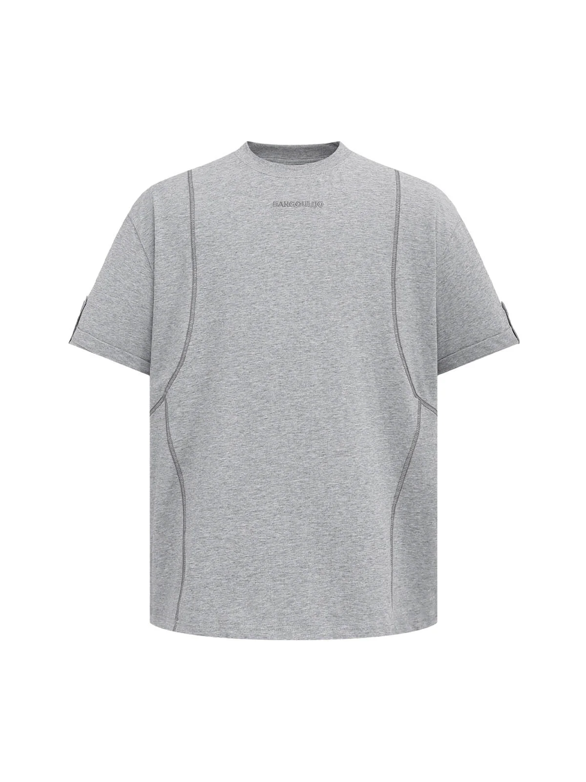 Retro Quilted Design T-shirt