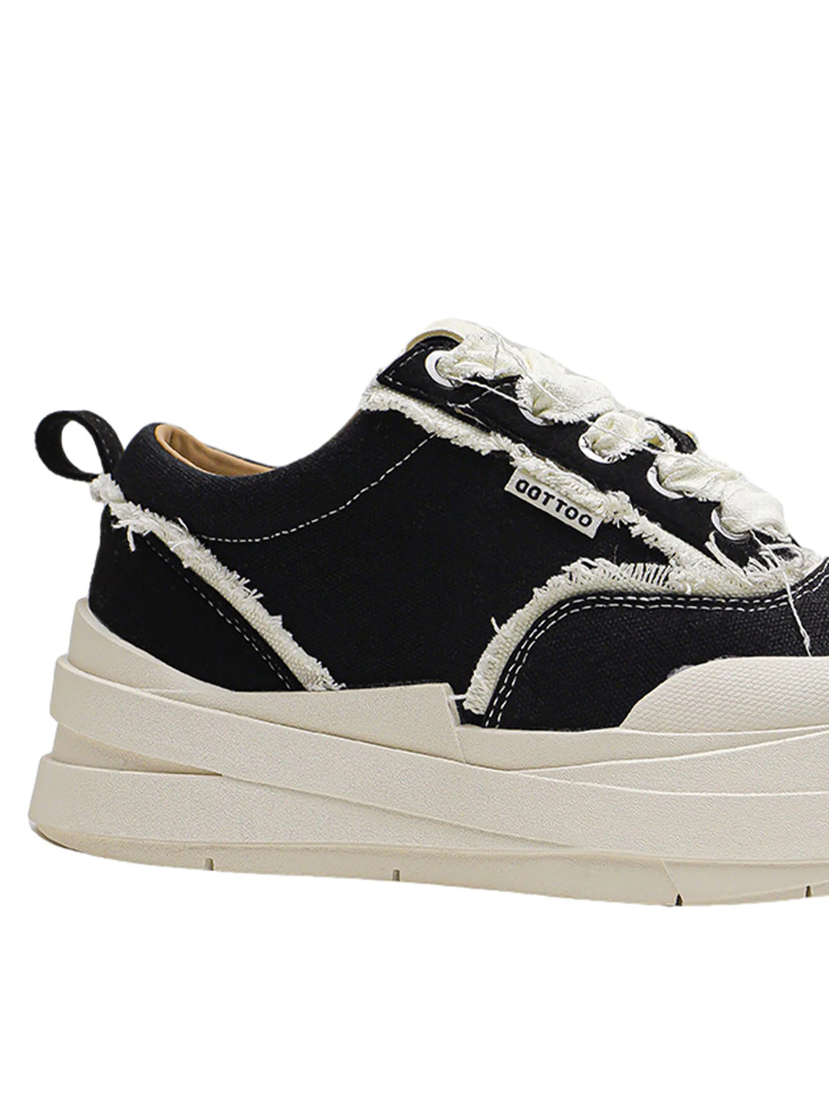 Raggedy Round Toe Sneakers - 2368