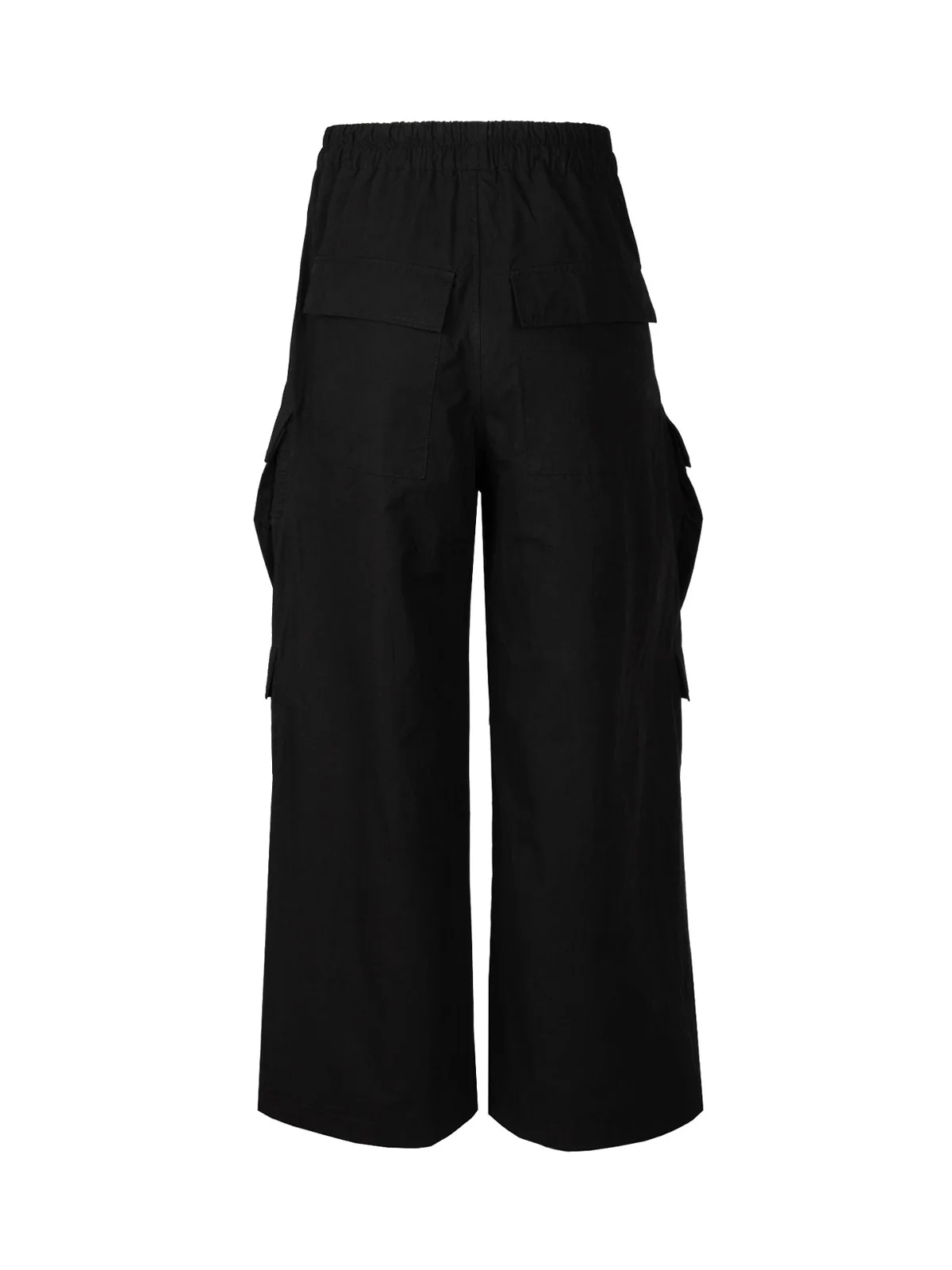 RO Style Multi-Pocket Baggy Flared Pants - 2321