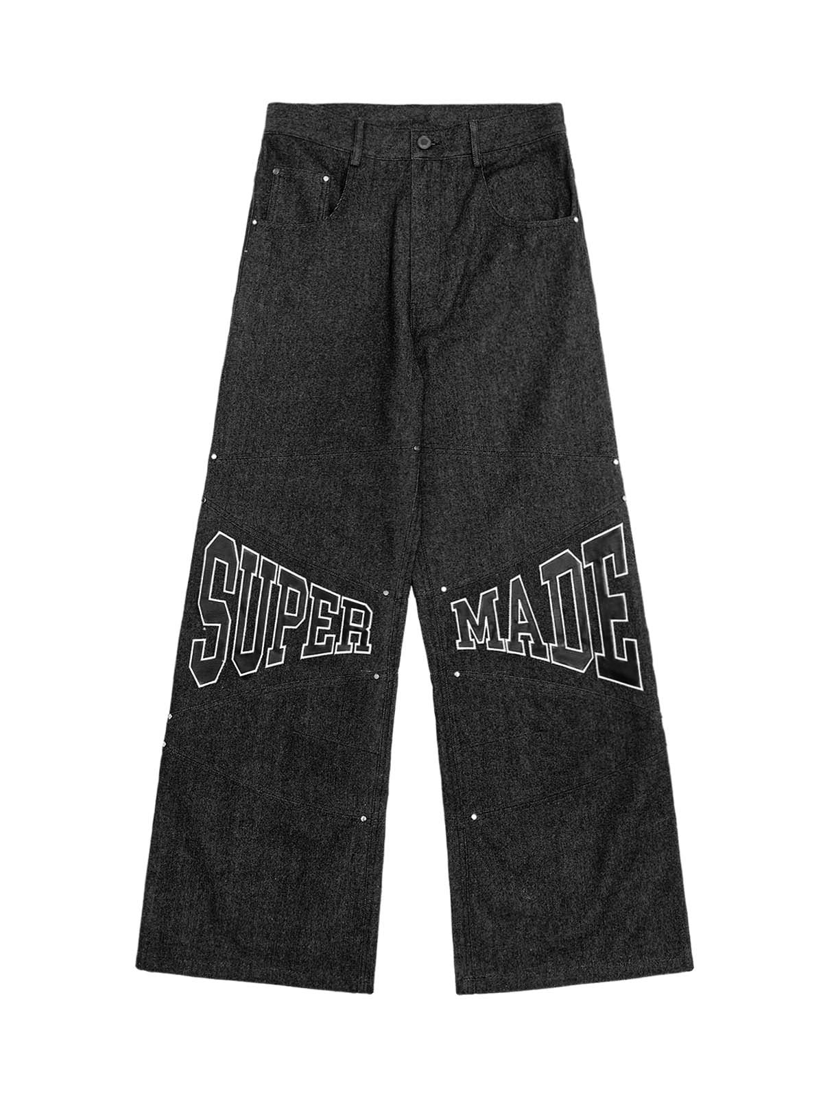 Original Spliced Straight Jeans