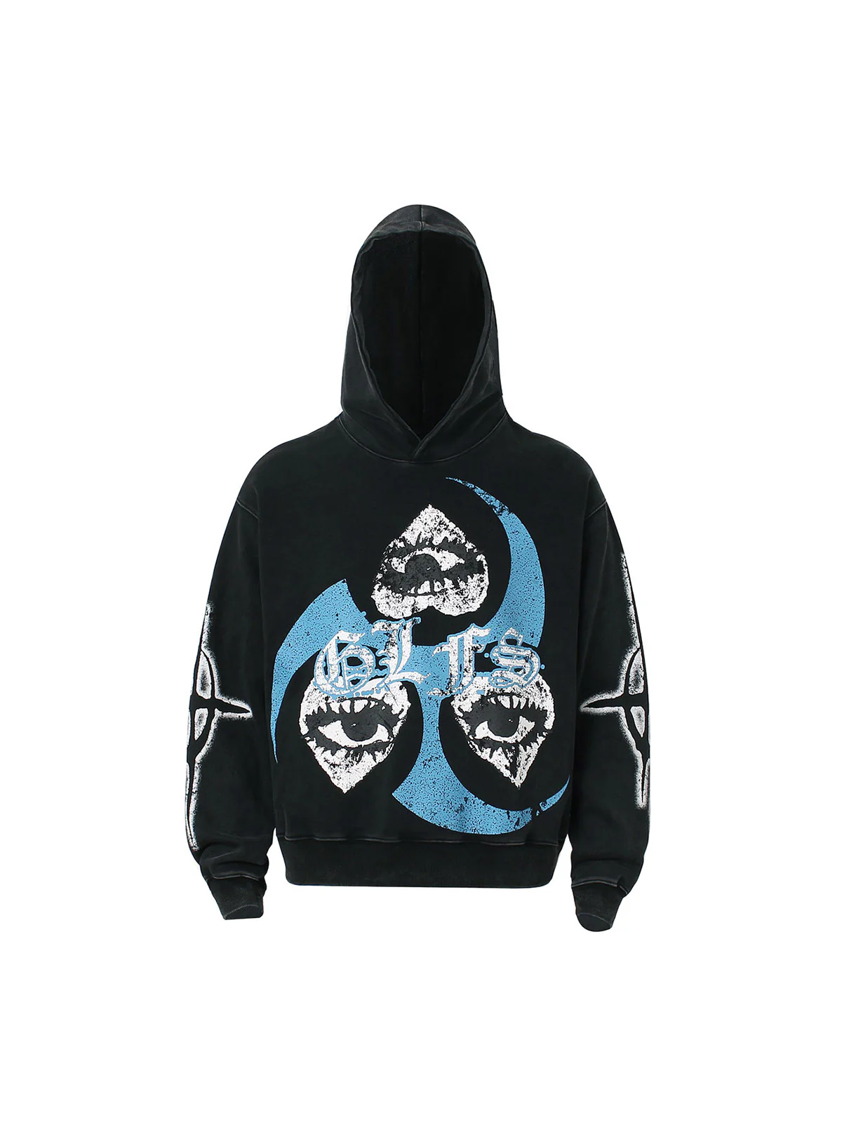 Thesupermade Triple Eye Graphic Hoodies
