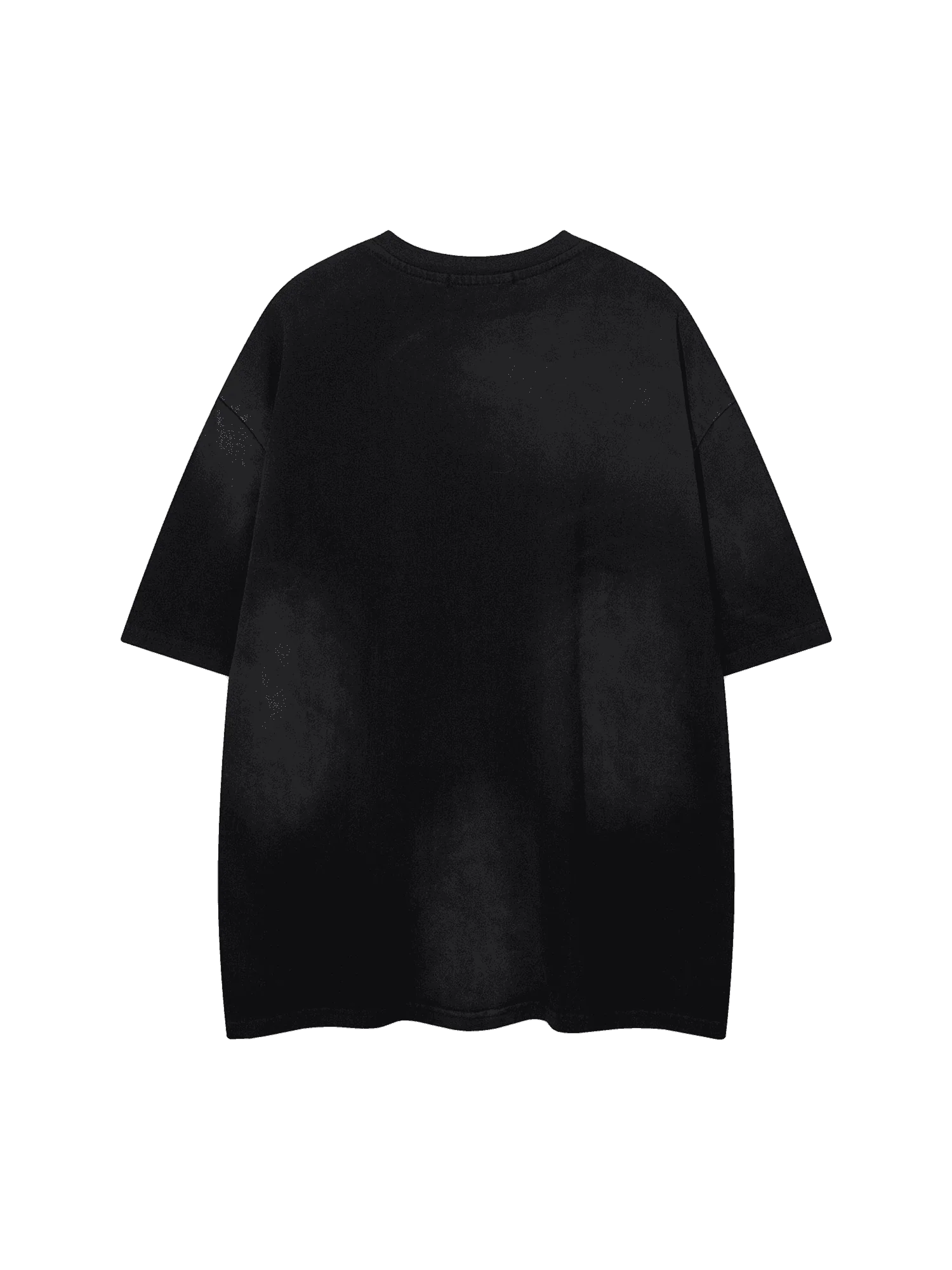 Thesupermade Washed Embroidered Street Rap T-Shirt - 2102