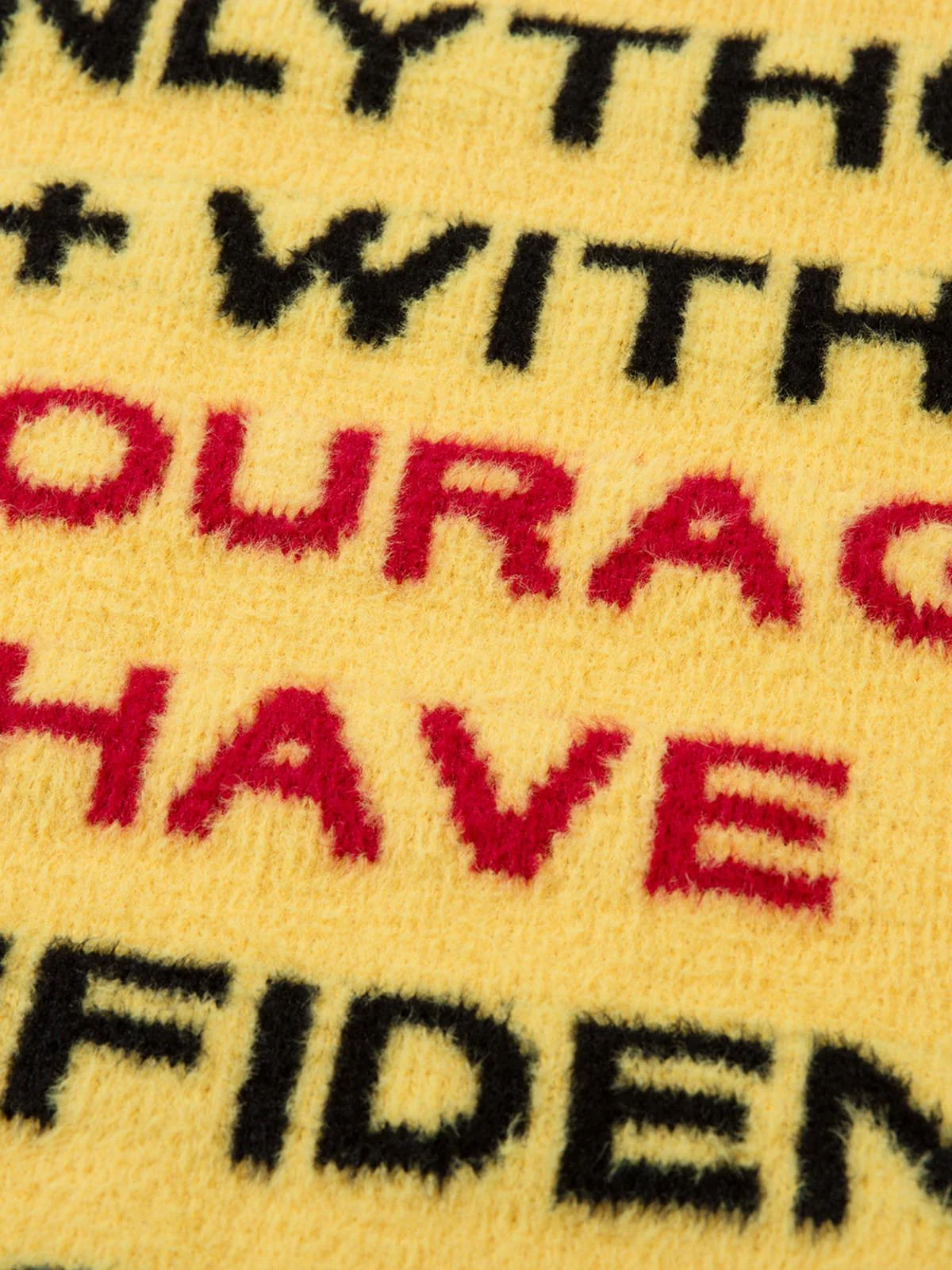 Thesupermade Letter Graphic Sweater