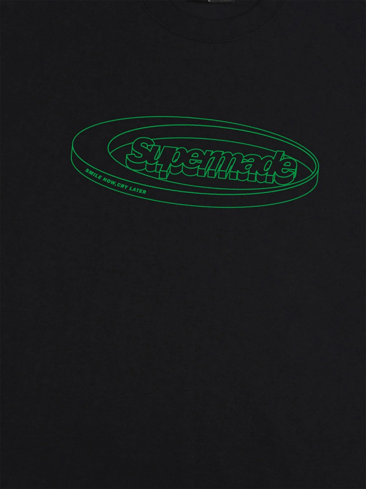 Thesupermade Font Logo Printing T-shirt