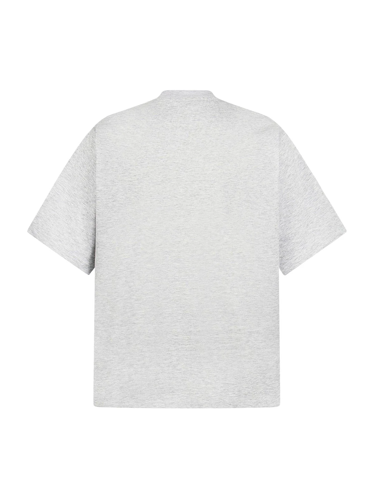 Oversized Embroidered Floral Letter T-Shirt