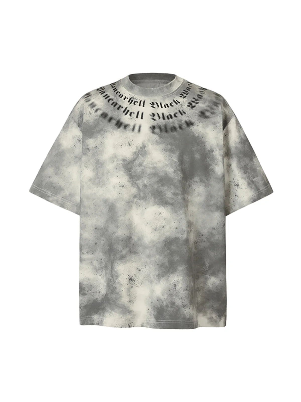 Retro Gradient Crew Neck Shirt