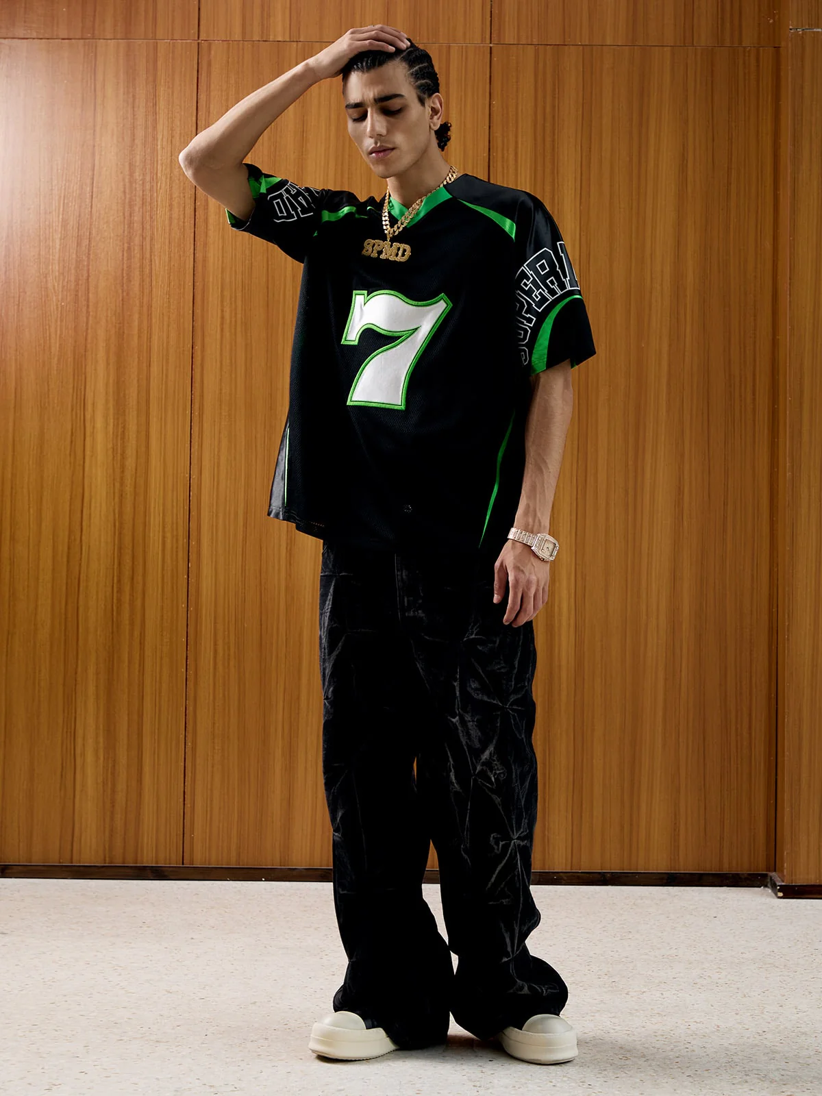 Original Contrast Color Jersey T-SHIRT - 2347