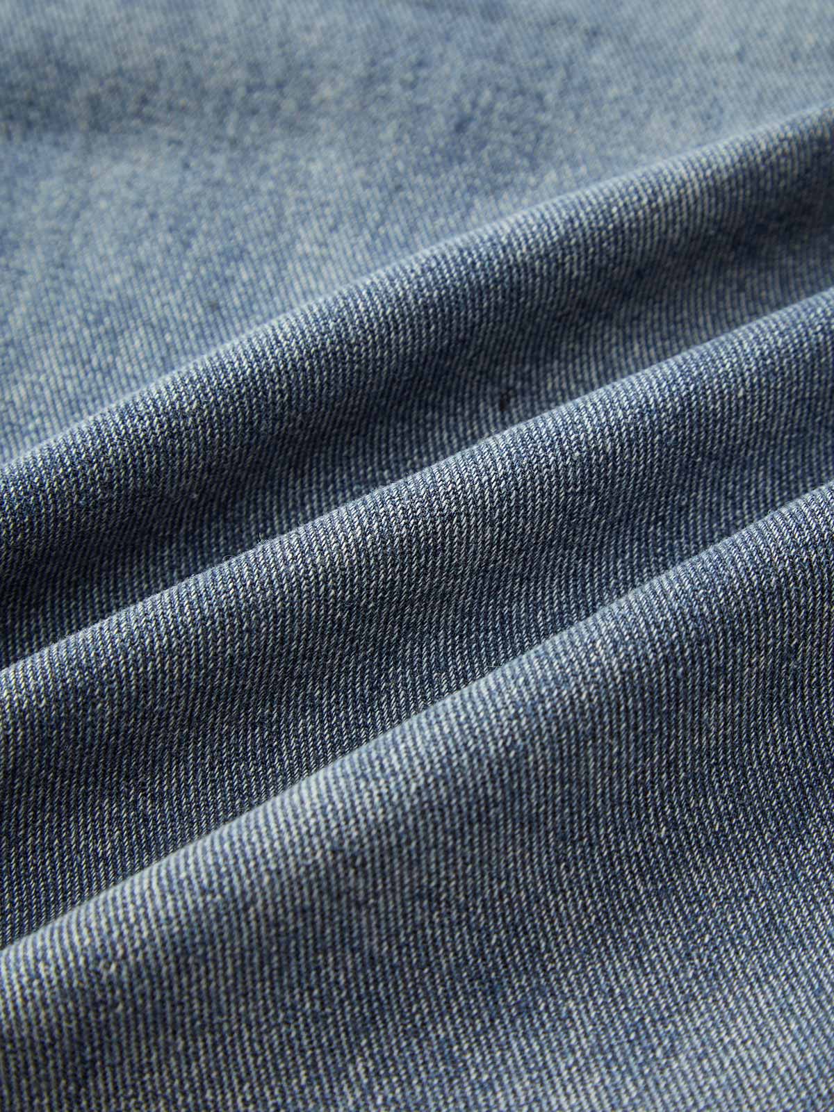 Thesupermade Drawstring Denim Patch Washed Jeans