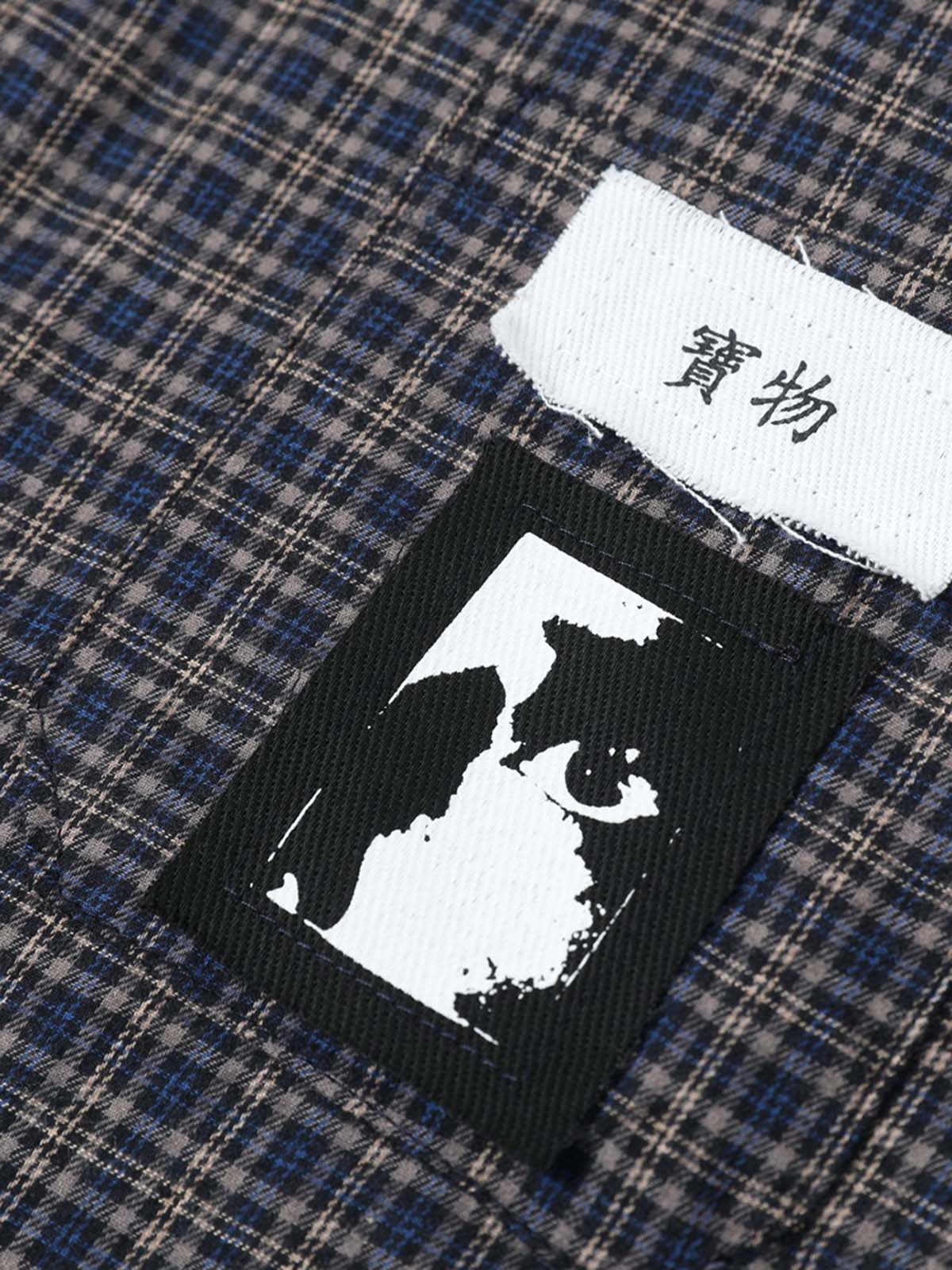 Plaid Short Sleeve Polo Shirt