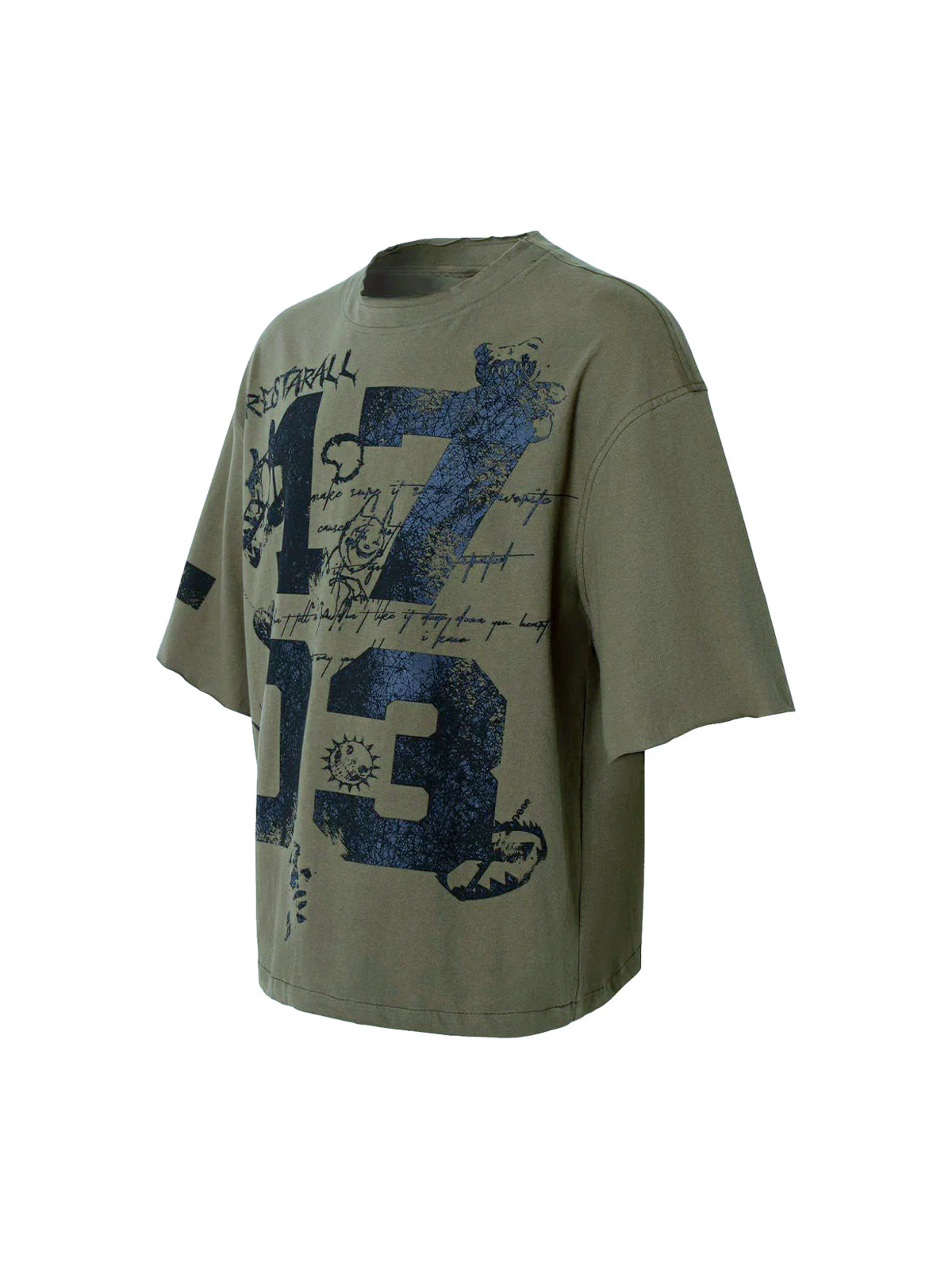 Street Devil Tire Graffiti T-shirt