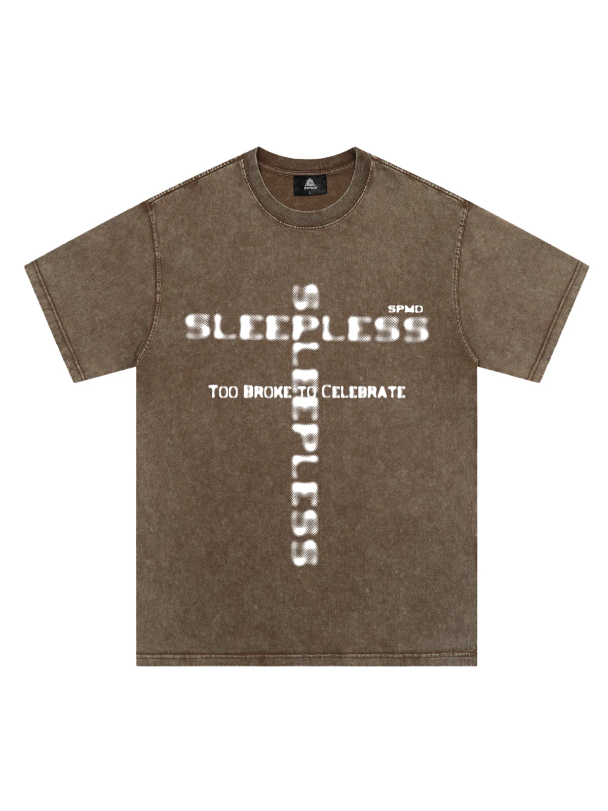 Orginal Phantom Letter Cross Print T-shirt