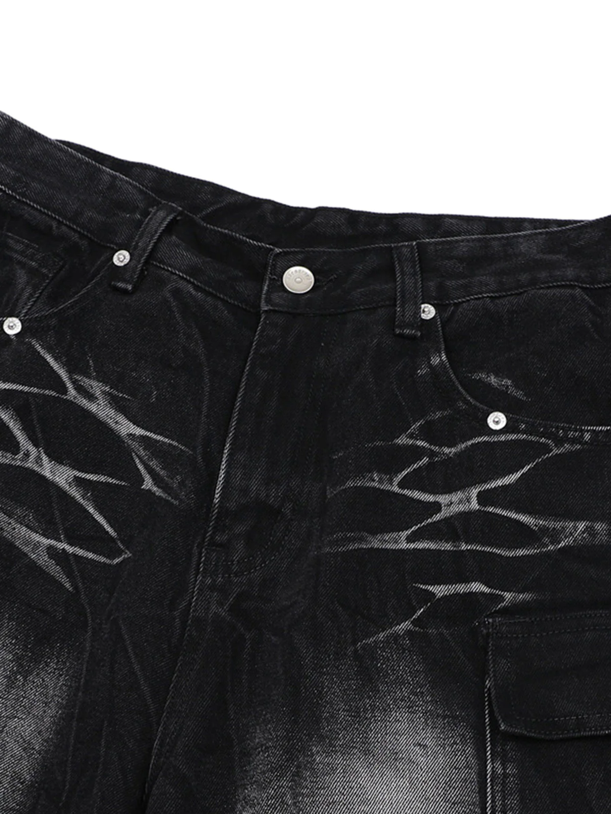 Short Sleeve Shirt & Shorts Denim Set