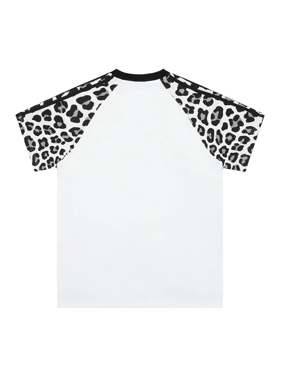 Cheetah Print Raglan Sleeve T-Shirt