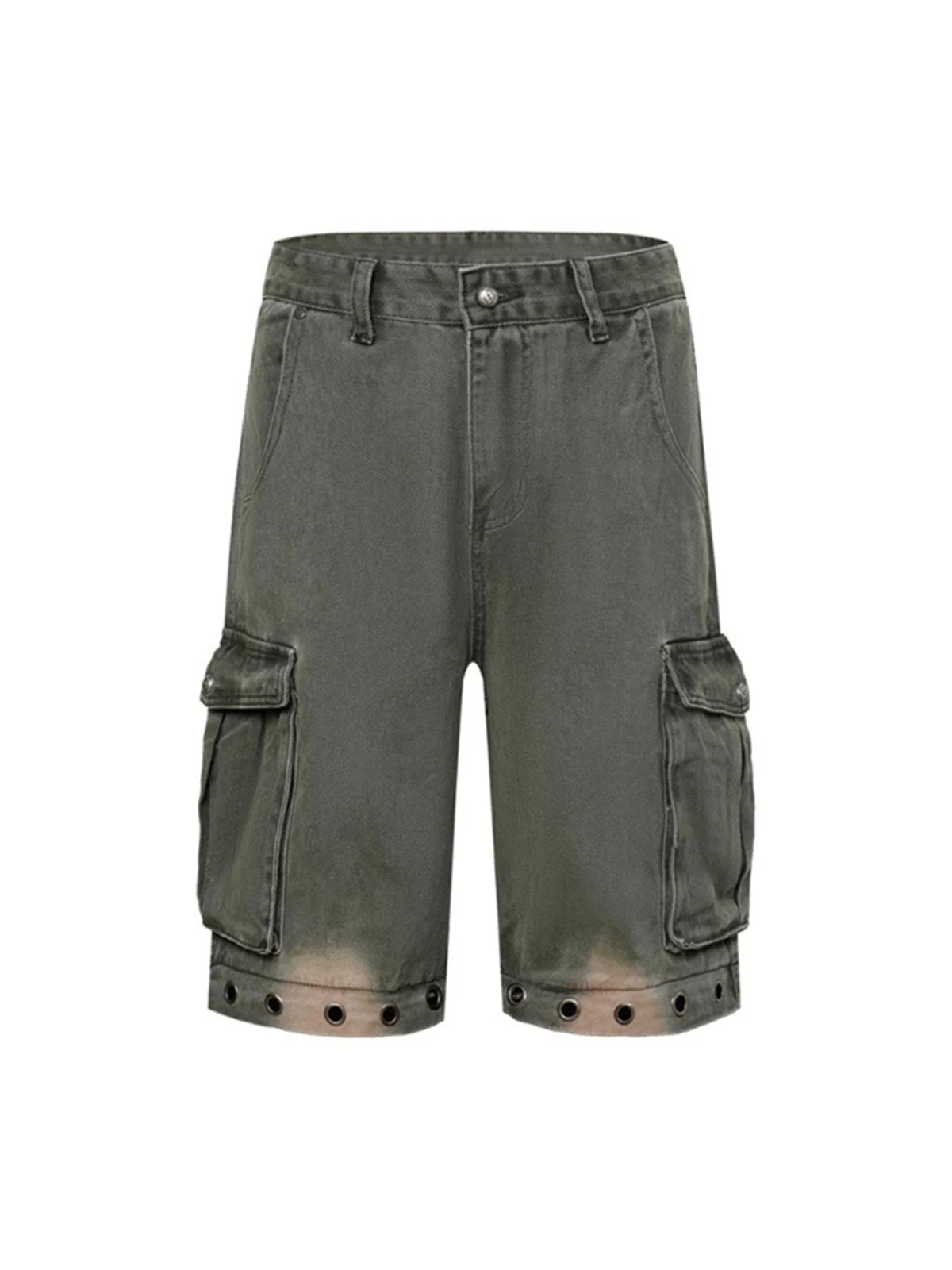 Deconstructed Detachable Split Cargo Jeans