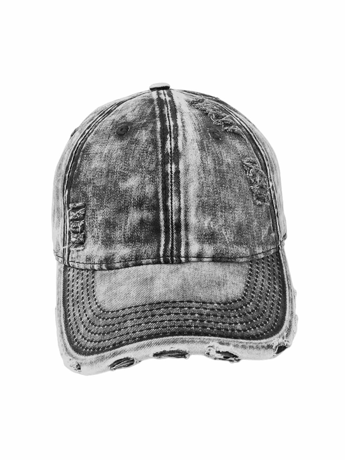Washed Denim Outdoor  Cap