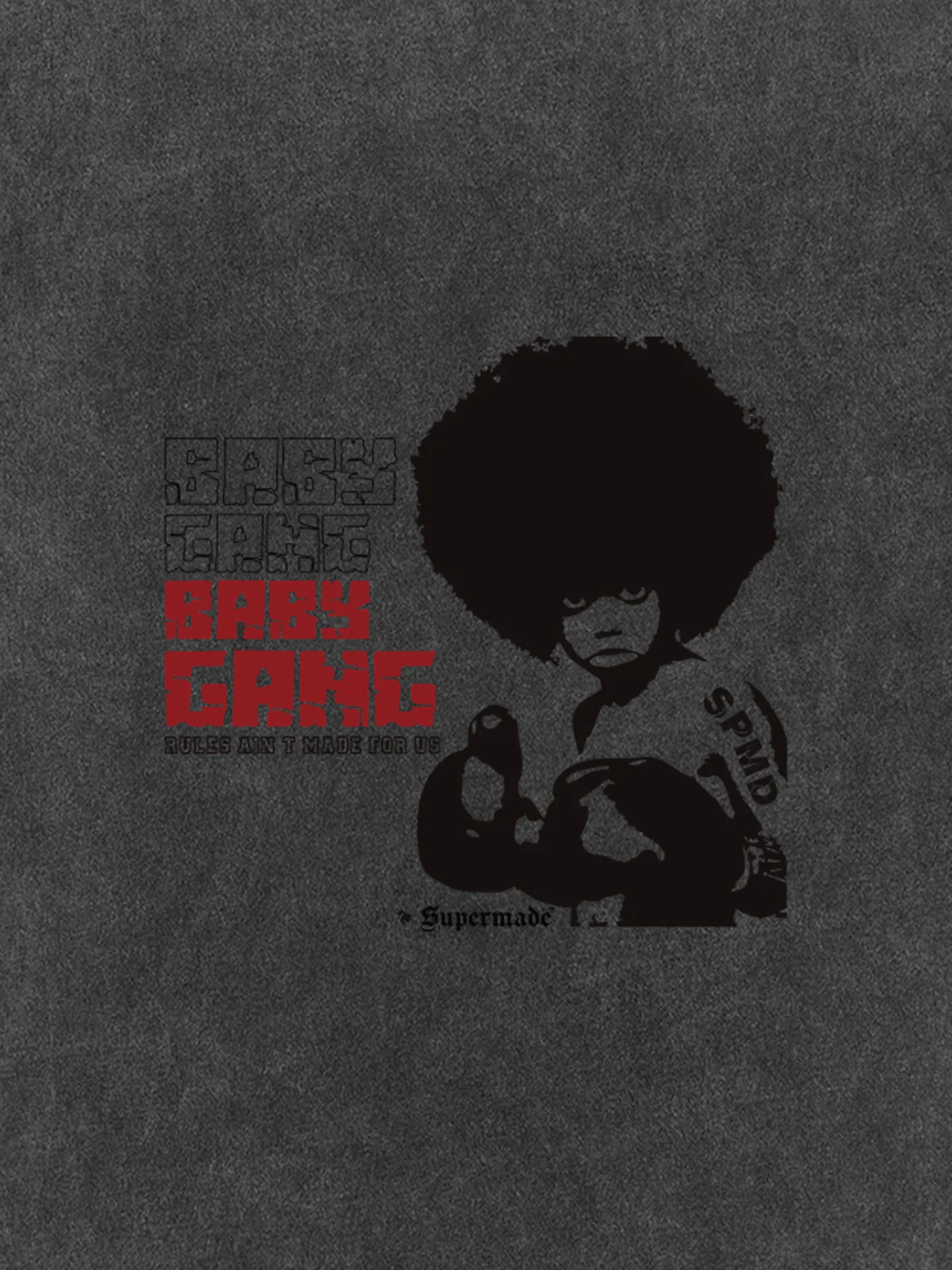 Original BABY GANG Graphic Print T-Shirt