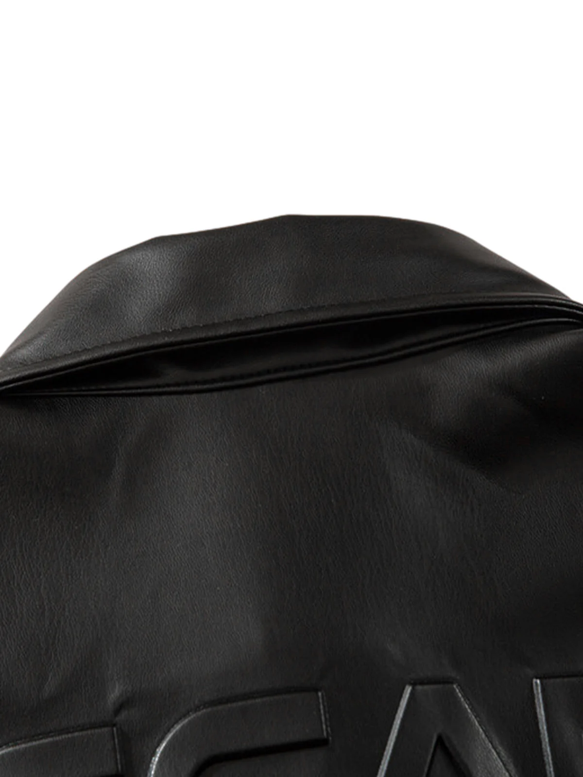 Cleanfit Short-Sleeve PU Leather Shirt