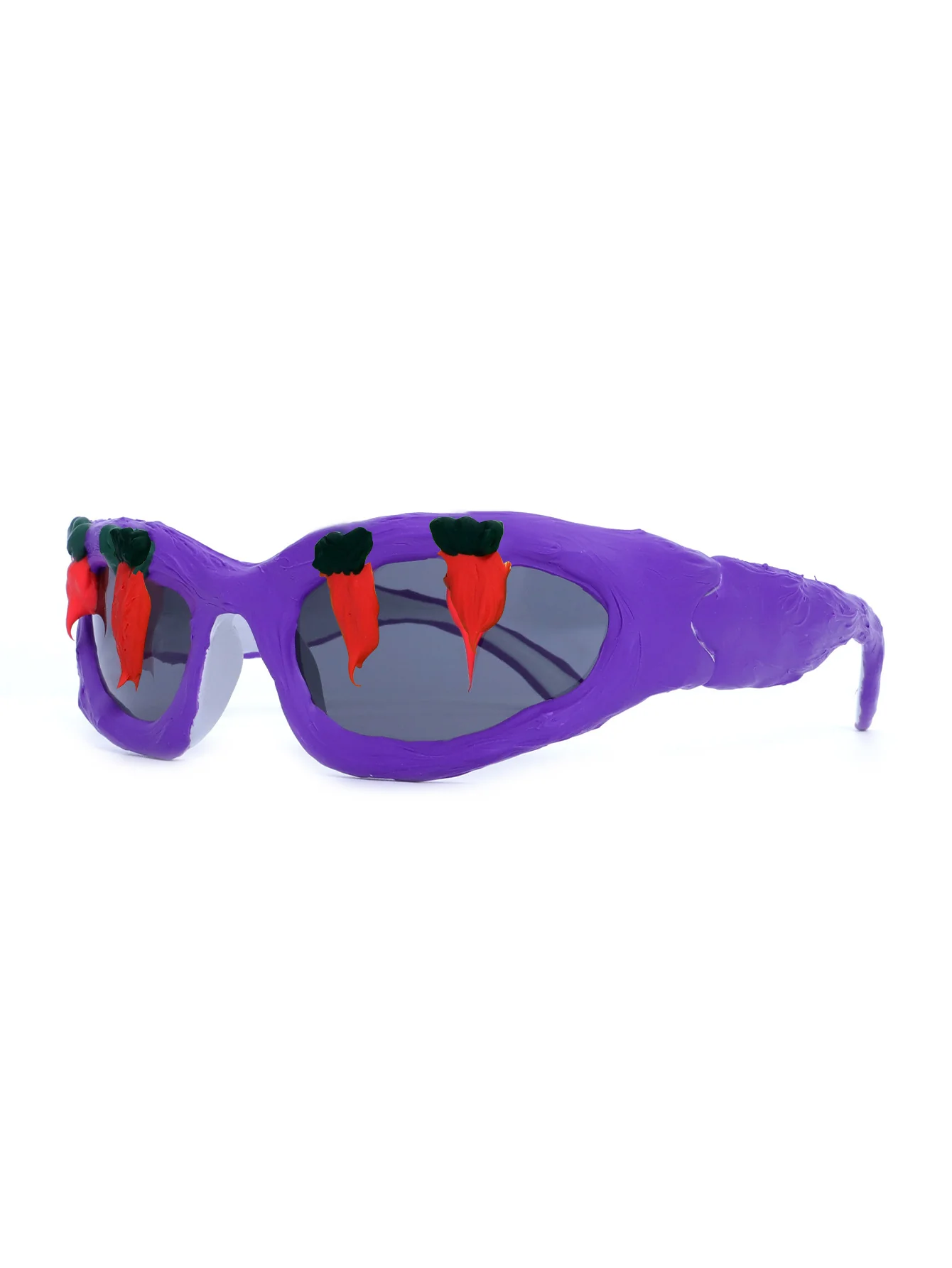 Fun Carrot-Embellished Sunglasses