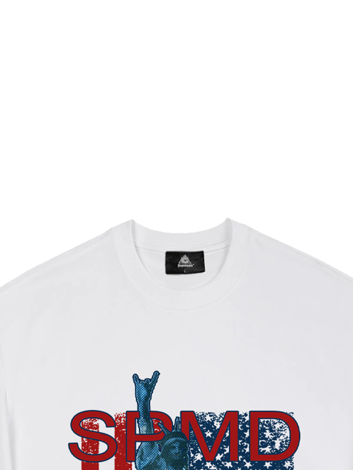 Original Rock Statue Of Liberty Print T-shirt