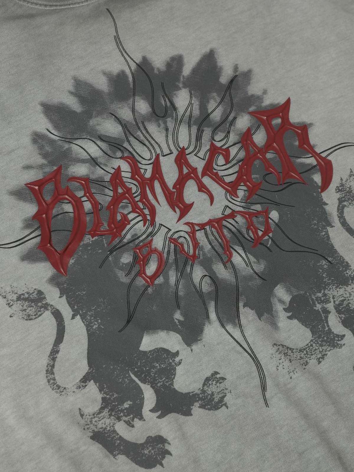 Distressed Batik Graphic T-Shirt